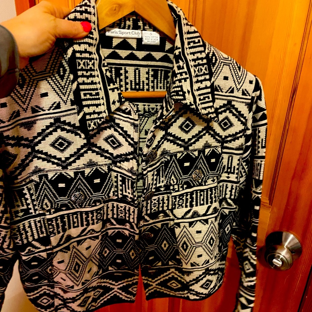 Vintage bolero jacket 100% cotton